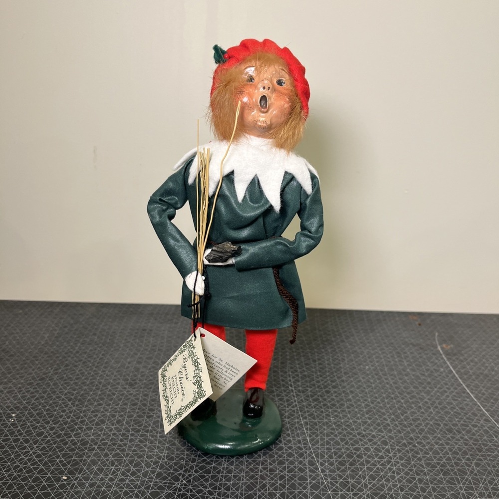 Vtg 1988 Byers Choice Knecht Ruprecht Black Peter Santa's Little Helper Coal New